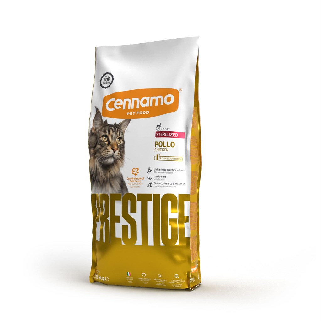 PRESTIGE CAT STERILIZED POLLO  KG. 10
